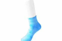 TSK1101 Tie-Dye Women's Light Blue Ankle Sock
