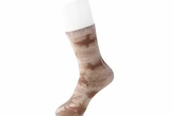 TSK1109 Tie-Dye Chocolate Women's Crew Sock