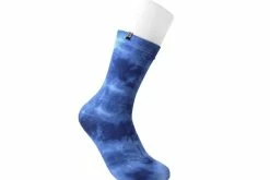 TSK1110 Tie-Dye Blue Women's Crew Sock Vegan