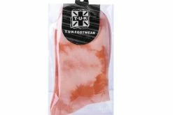 TSK1111 Tie-Dye Tangerine Women's Crew Sock Vegan