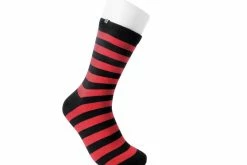 TSK1121 Red & Black Stripe T.U.K Men's Sock
