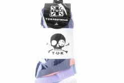 TSK1133 5-pk Ribbed Pastel Sock