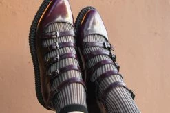 TSK1133 5-pk Ribbed Pastel Sock