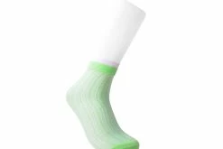 TSK1134 Women Lime Mesh Sock