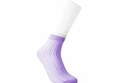 TSK1135 Lavender Mesh Sock Women