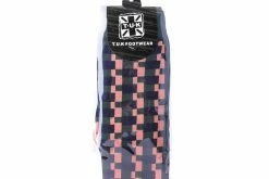 TSK1148 Women Multicolor Houndstooth Knee-High Sock