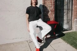 V3010 Women Red Brush-Off Mondo Creeper