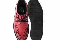 V3010 Women Red Brush-Off Mondo Creeper