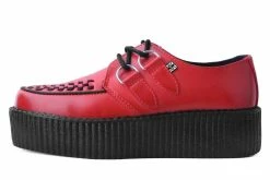 V3010 Women Red Brush-Off Mondo Creeper