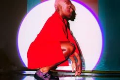 V3036 Women Black & Pink Floral D-Ring Viva Creeper