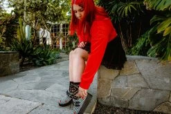 V3071 Cherry Gingham Mondo Creeper New Arrivals