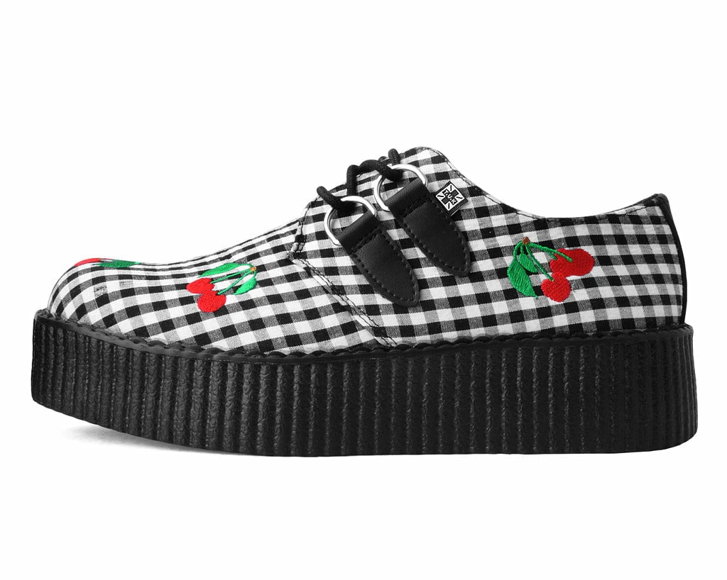 V3071 Cherry Gingham Mondo Creeper New Arrivals