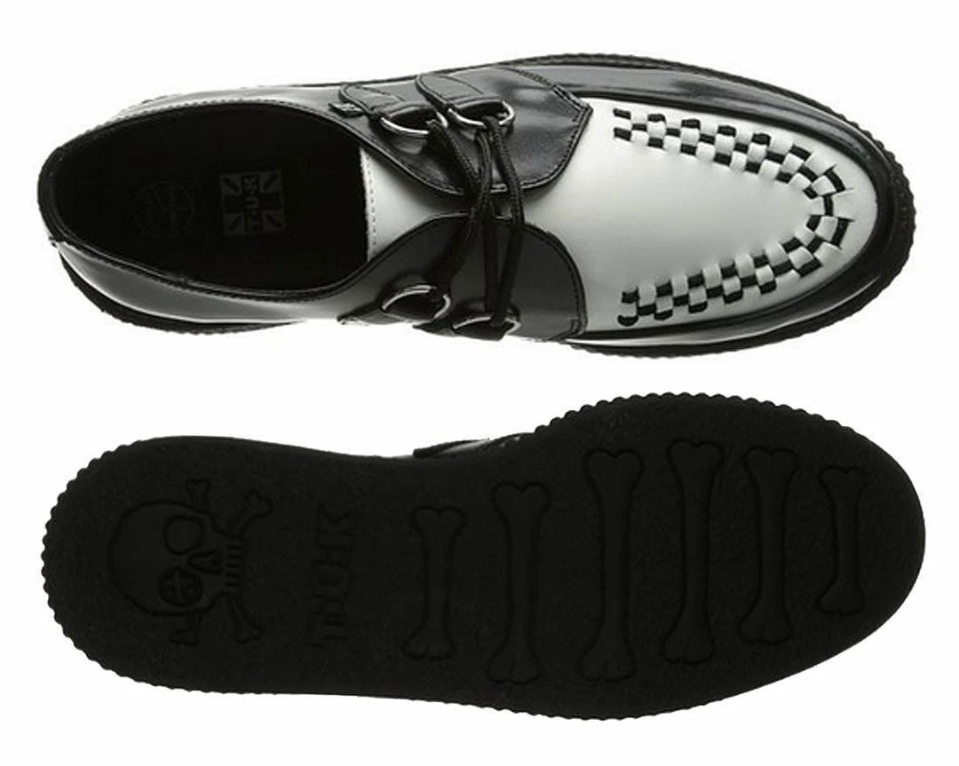 V6804 Women Classic Two-Tone Creepers