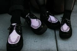 V9564 Black & Pink TUKskin™ Viva Mondo Creeper Women