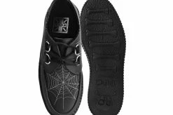 V9745 Black Glow Spiderweb Mondo Creeper Women