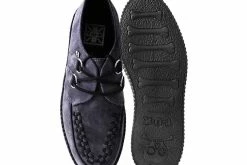 V9763 Men Charcoal Suede Viva Mondo Creeper