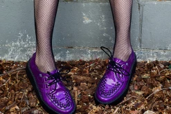 V9900 Women Purple Metallic TUKSkin™ Viva Mondo Creeper