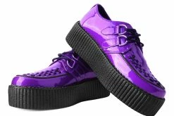 V9900 Women Purple Metallic TUKSkin™ Viva Mondo Creeper