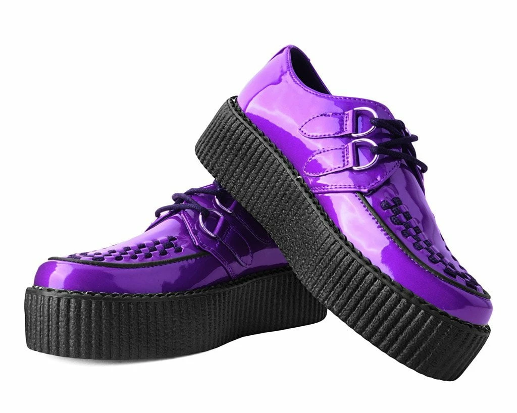 V9900 Women Purple Metallic TUKSkin™ Viva Mondo Creeper