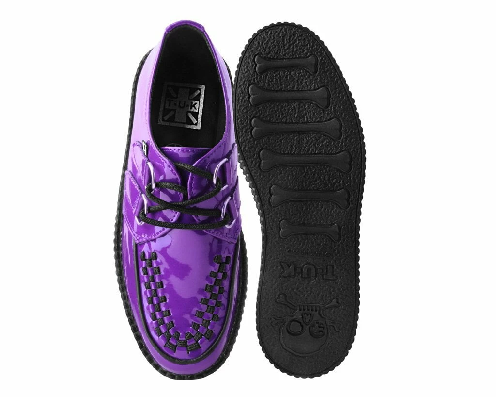 V9900 Women Purple Metallic TUKSkin™ Viva Mondo Creeper