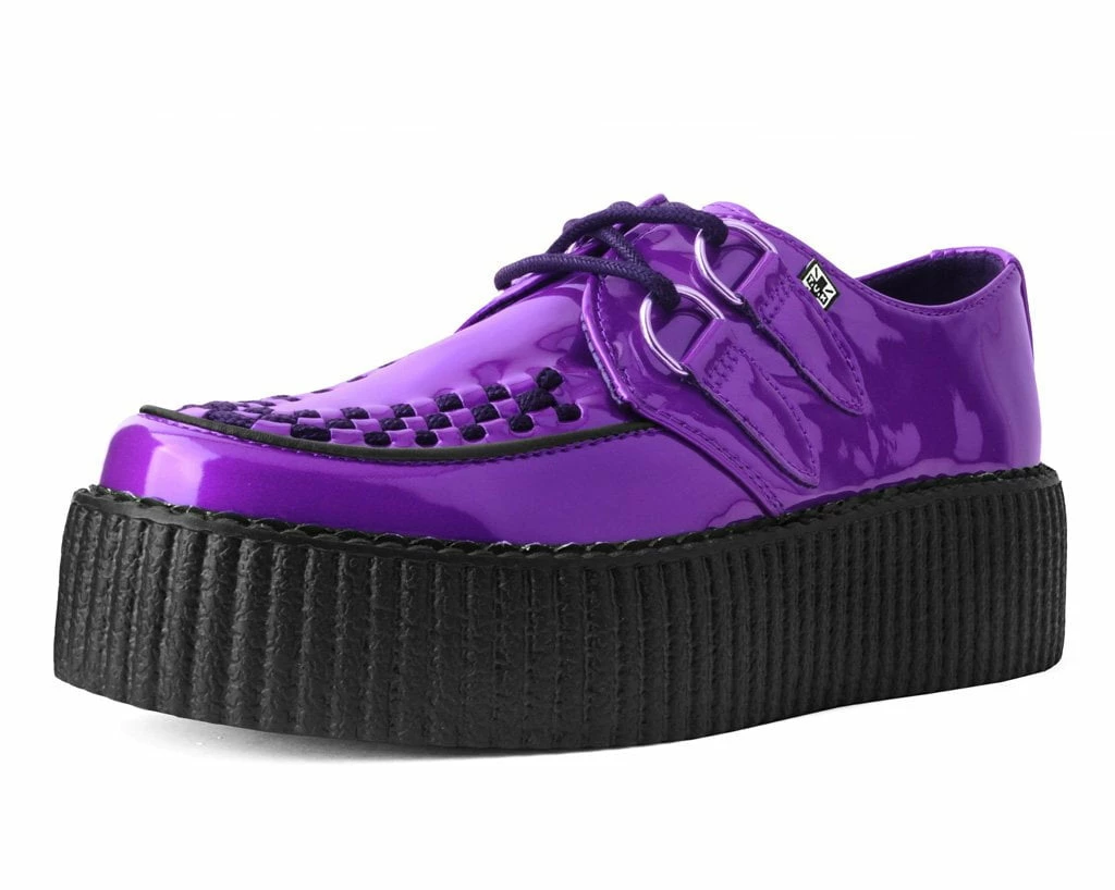 V9900 Women Purple Metallic TUKSkin™ Viva Mondo Creeper