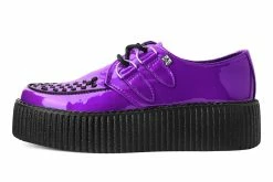 V9900 Women Purple Metallic TUKSkin™ Viva Mondo Creeper