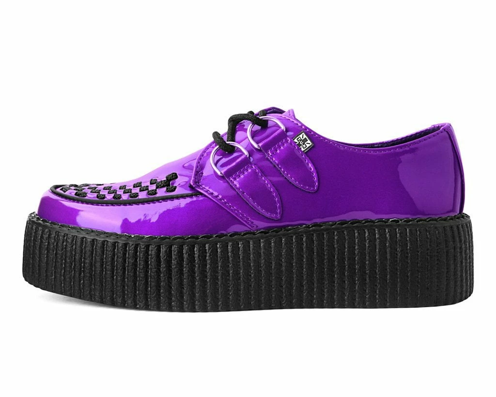 V9900 Women Purple Metallic TUKSkin™ Viva Mondo Creeper