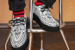 V9928 DROOPY X T.U.K. Tattoo Creeper Women