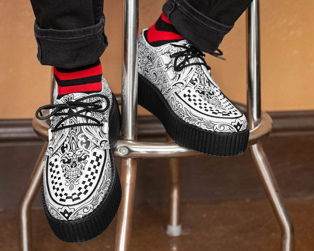 V9928 DROOPY X T.U.K. Tattoo Creeper Women