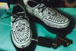 V9928 DROOPY X T.U.K. Tattoo Creeper Women